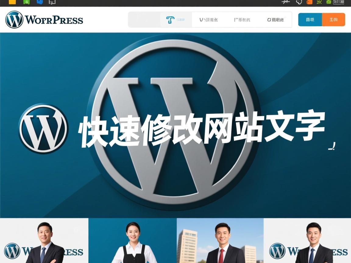 WordPress如何快速修改网站文字?  第2张 WordPress如何快速修改网站文字?  第2张