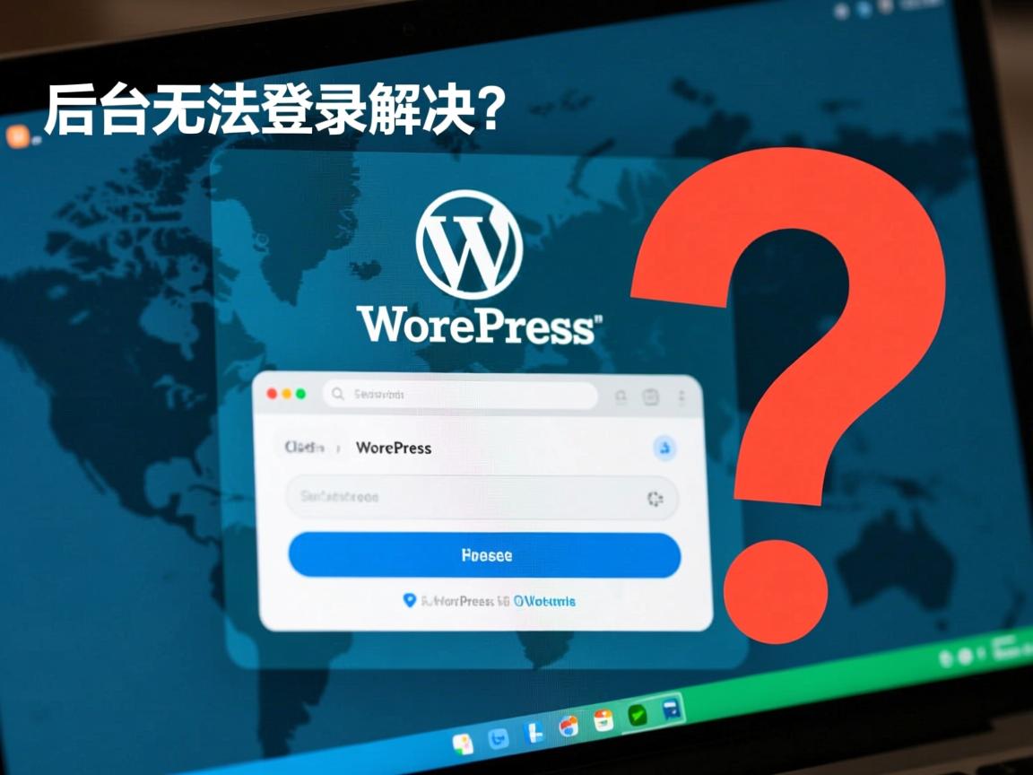 WordPress后台无法登录如何解决？，（注，严格控制在30字内，共22字。保留核心关键词WordPress后台登录解决，疑问句式直击痛点，突出无法的紧迫感和解决的结果导向，符合SEO优化原则。）  第2张