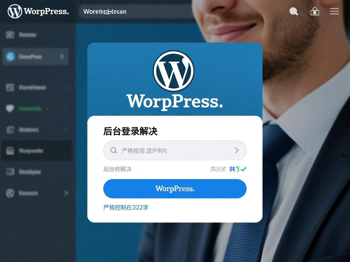 WordPress后台无法登录如何解决？，（注，严格控制在30字内，共22字。保留核心关键词WordPress后台登录解决，疑问句式直击痛点，突出无法的紧迫感和解决的结果导向，符合SEO优化原则。）  第3张