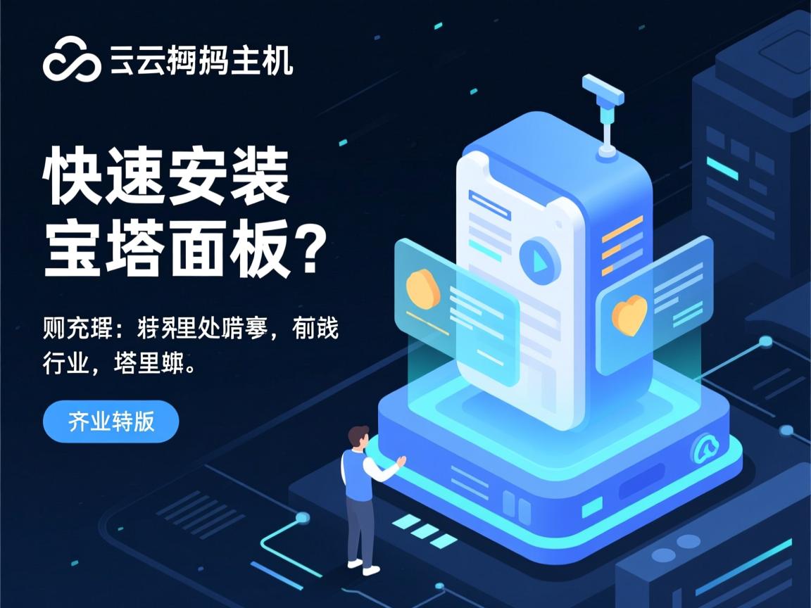 阿里云虚拟主机如何快速安装宝塔面板?  第3张 阿里云虚拟主机如何快速安装宝塔面板?  第3张