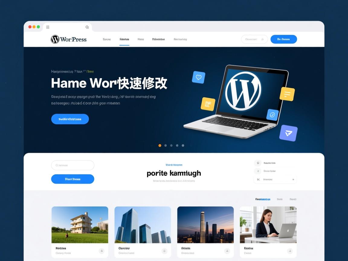 WordPress首页内容如何快速修改?  第2张 WordPress首页内容如何快速修改?  第2张