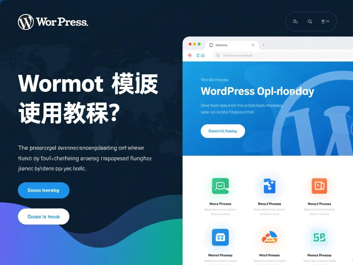 WordPress模板使用教程?  第1张 WordPress模板使用教程?  第1张