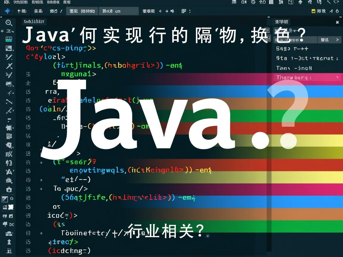 Java如何实现行的隔行换色?  第2张 Java如何实现行的隔行换色?  第2张