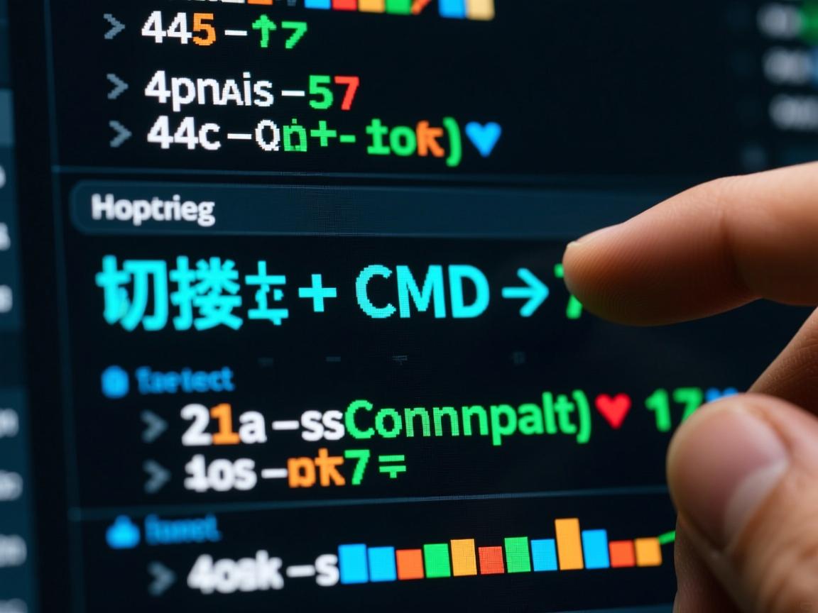 怎么操作切换CMD命令？