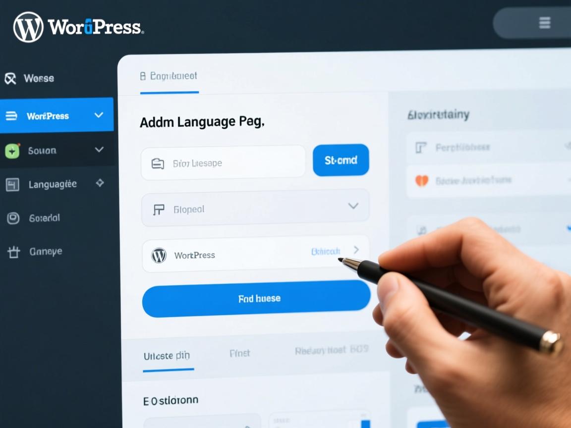 WordPress如何添加语言包设置?  第1张 WordPress如何添加语言包设置?  第1张