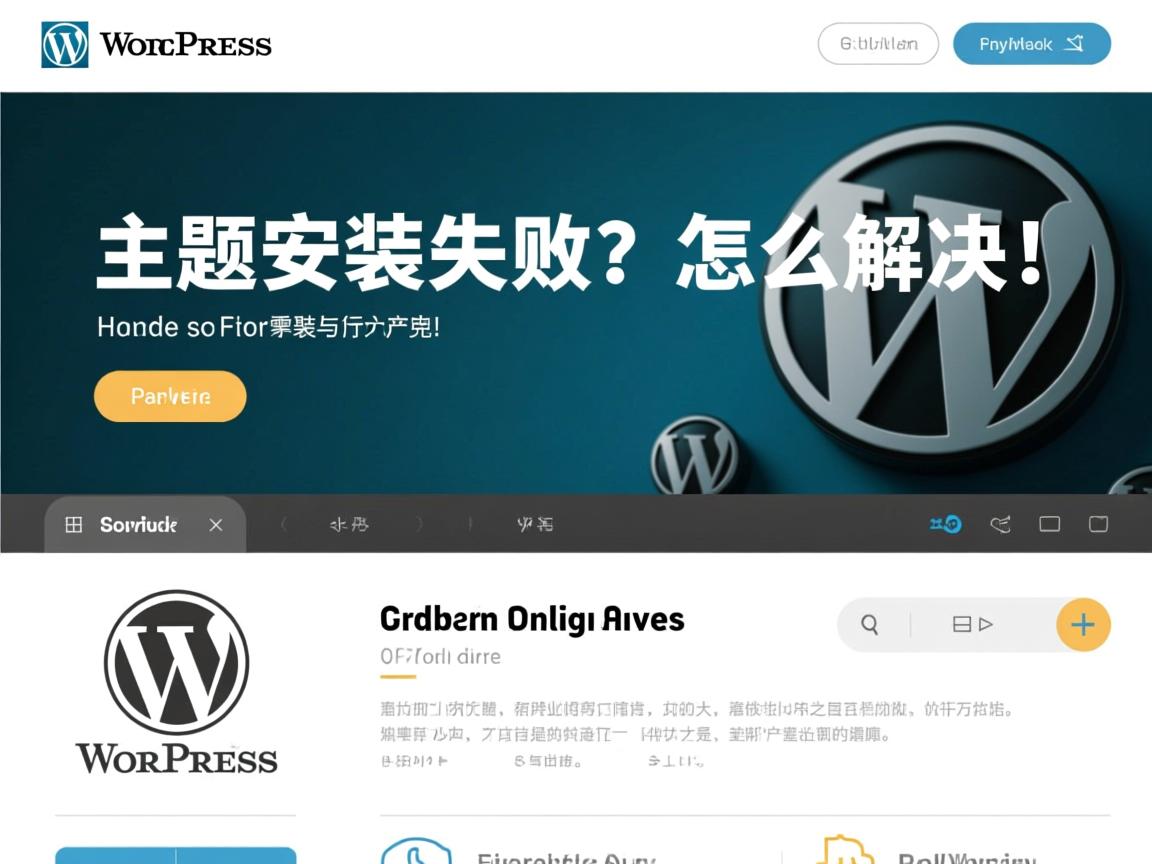 WordPress主题安装失败?怎么解决!  第3张 WordPress主题安装失败?怎么解决!  第3张