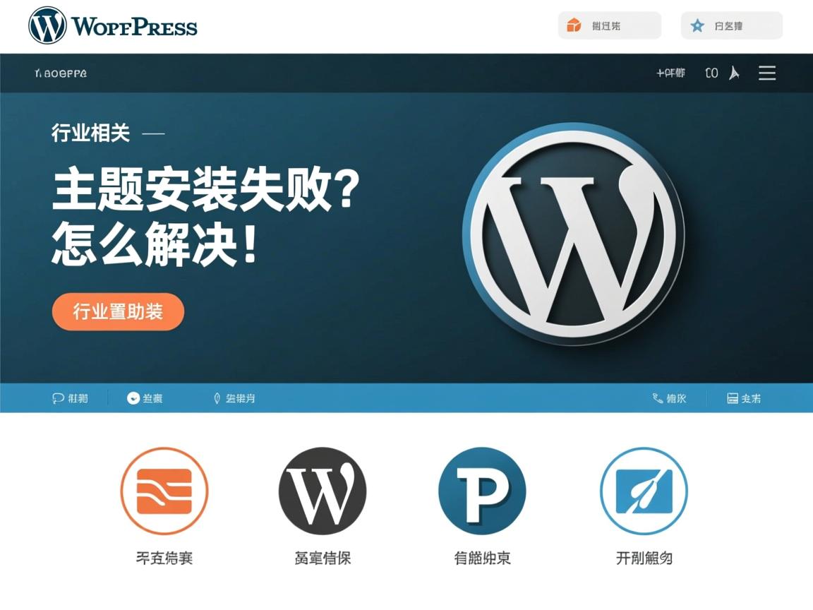 WordPress主题安装失败?怎么解决!  第2张 WordPress主题安装失败?怎么解决!  第2张