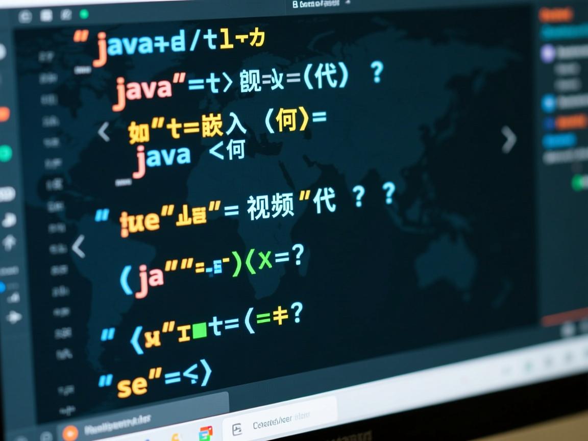 Java如何嵌入视频代码?  第3张 Java如何嵌入视频代码?  第3张