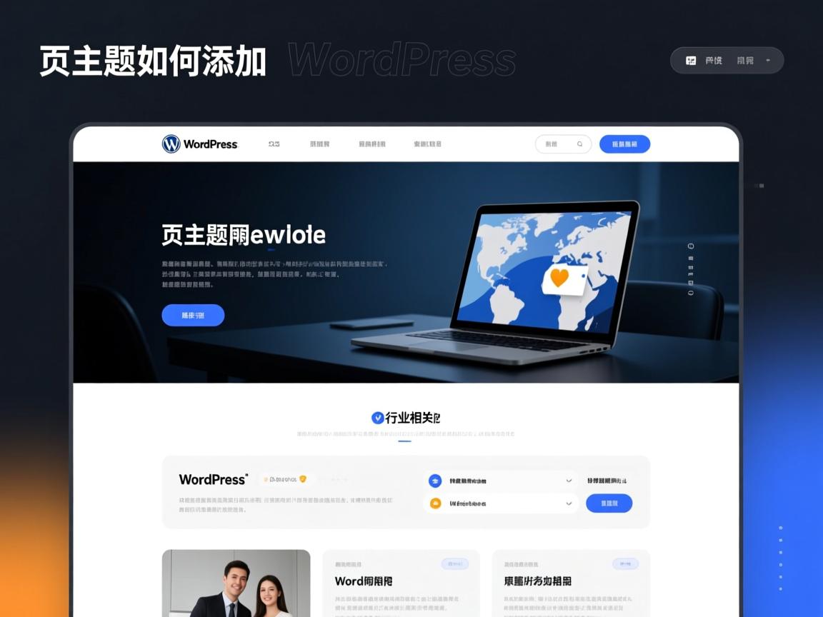 WordPress单页主题如何添加?  第1张 WordPress单页主题如何添加?  第1张