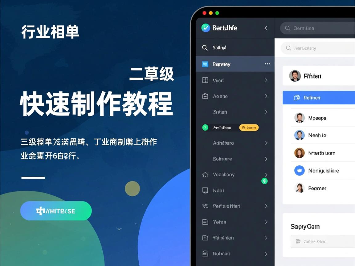 HTML二级菜单快速制作教程  第3张 HTML二级菜单快速制作教程  第3张