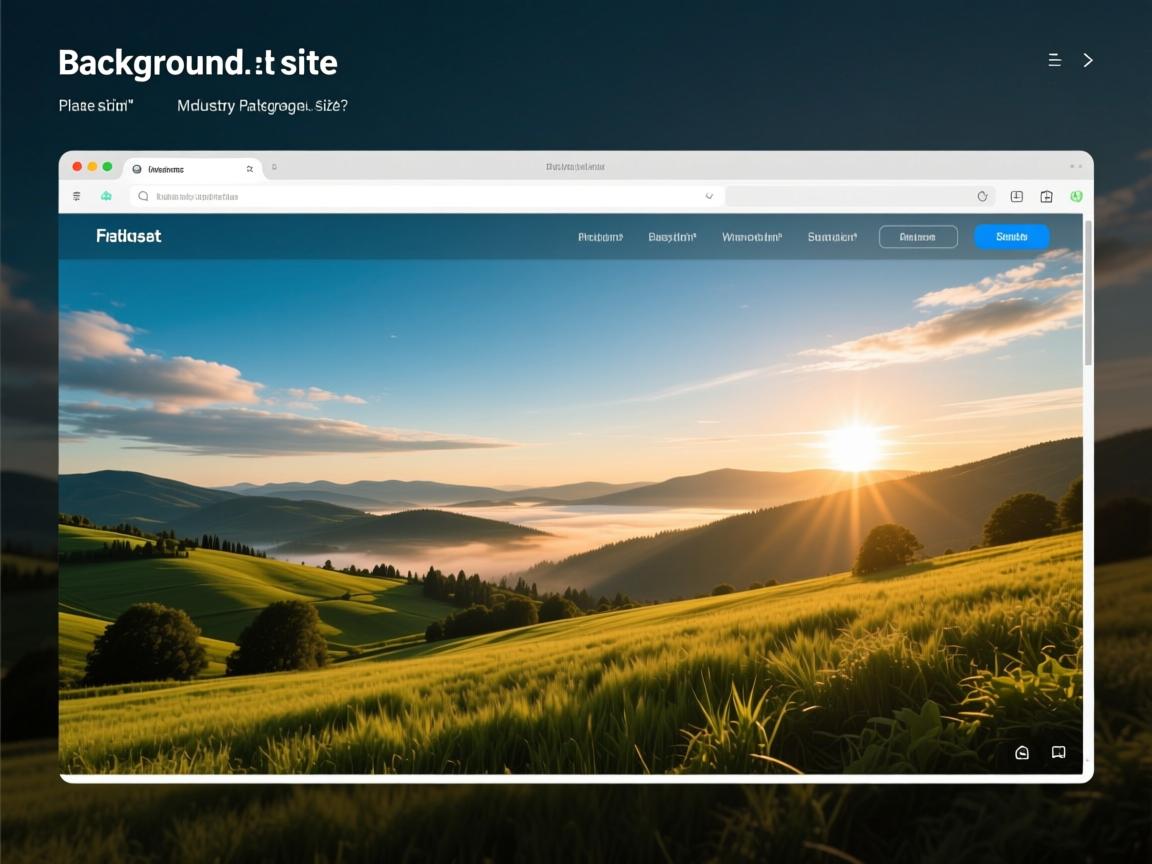 如何设置网页背景图片大小？  第3张
