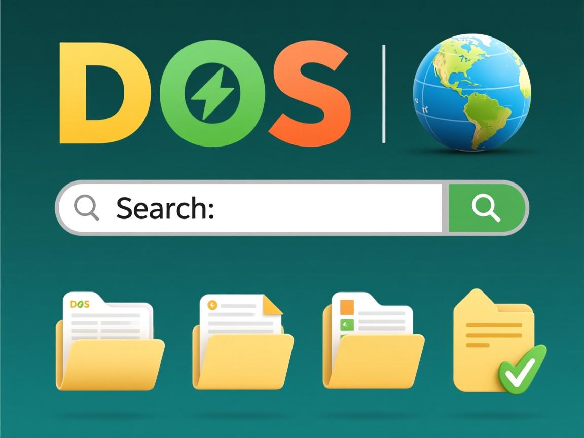 DOS如何搜索文件  第1张