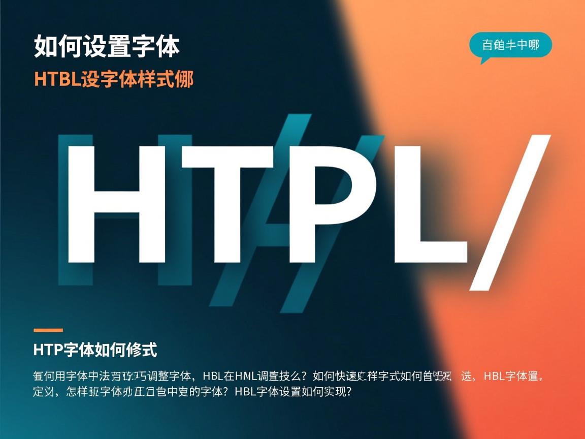 HTML中如何设置字体？，HTML字体设置方法有哪些？，如何用HTML改变字体样式？，HTML字体样式如何修改？，怎样在HTML中调整字体？，HTML字体设置技巧是什么？，如何快速设置HTML字体？，HTML字体样式如何自定义？，怎样更改HTML中的字体？，HTML字体设置如何实现？  第3张