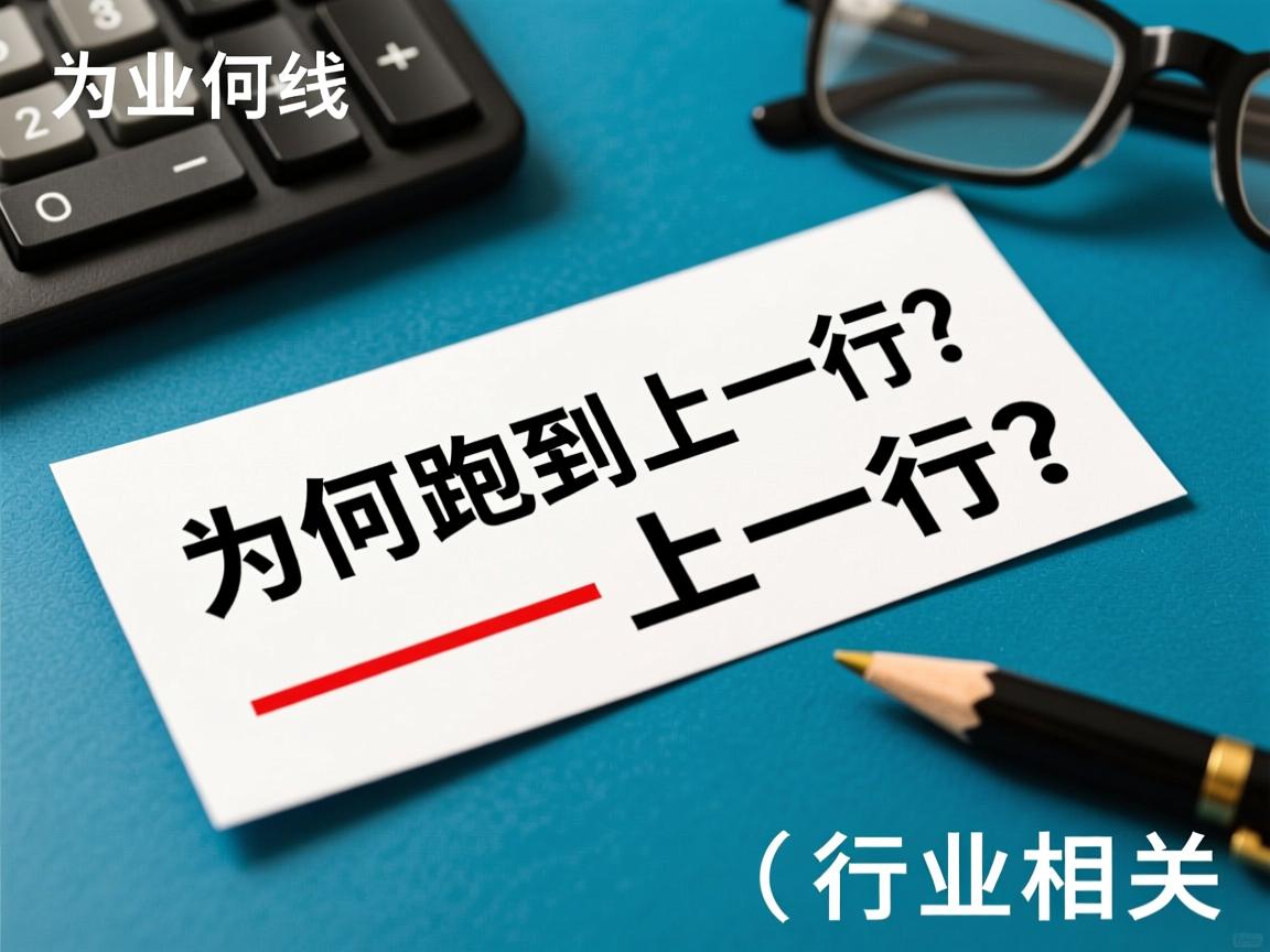 Word横线为何跑到上一行?  第3张 Word横线为何跑到上一行?  第3张