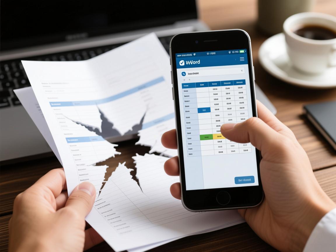 手机Word发文件表格丢失?  第3张 手机Word发文件表格丢失?  第3张