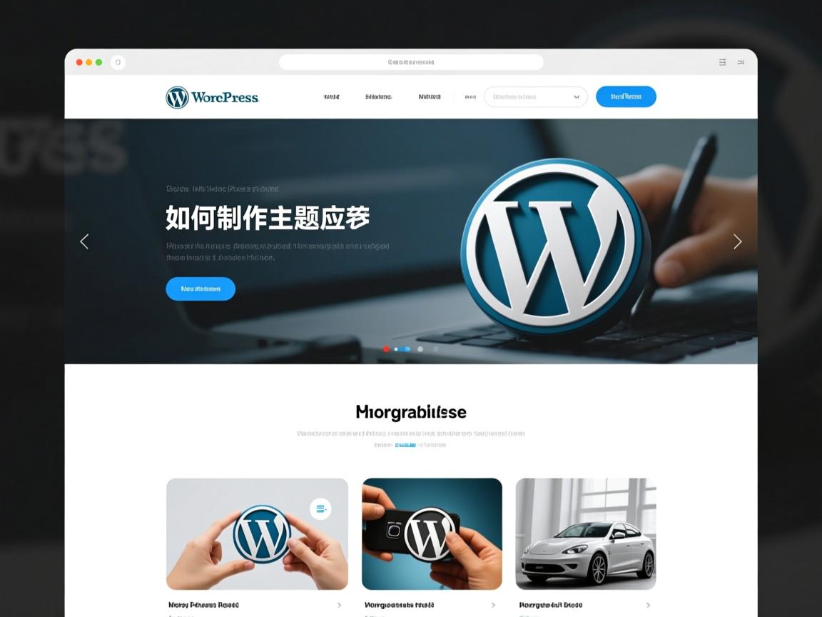 WordPress如何制作主题网站？  第1张