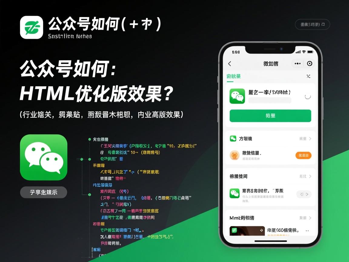 微信公众号如何利用HTML代码优化排版效果?  第2张 微信公众号如何利用HTML代码优化排版效果?  第2张