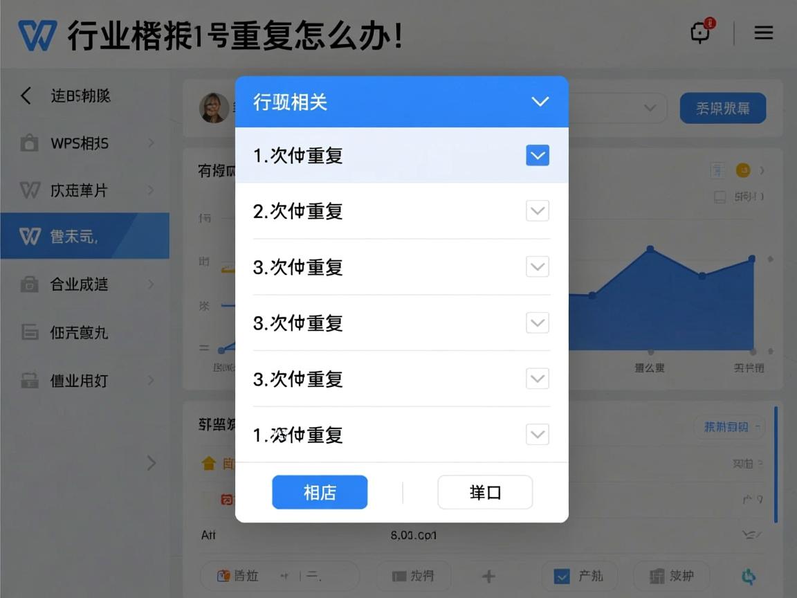 WPS下拉序号重复怎么办  第3张 WPS下拉序号重复怎么办  第3张