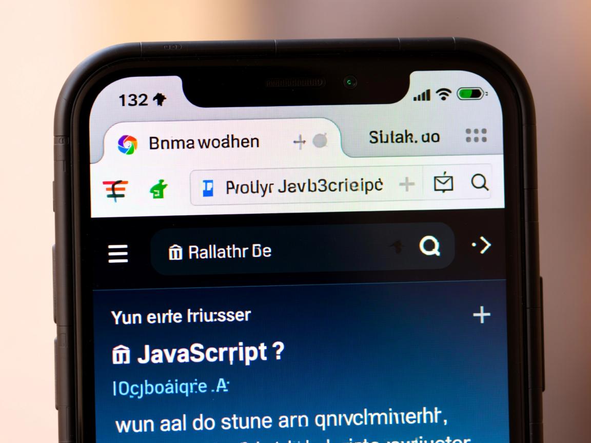 如何在手机浏览器开启JavaScript?  第1张 如何在手机浏览器开启JavaScript?  第1张
