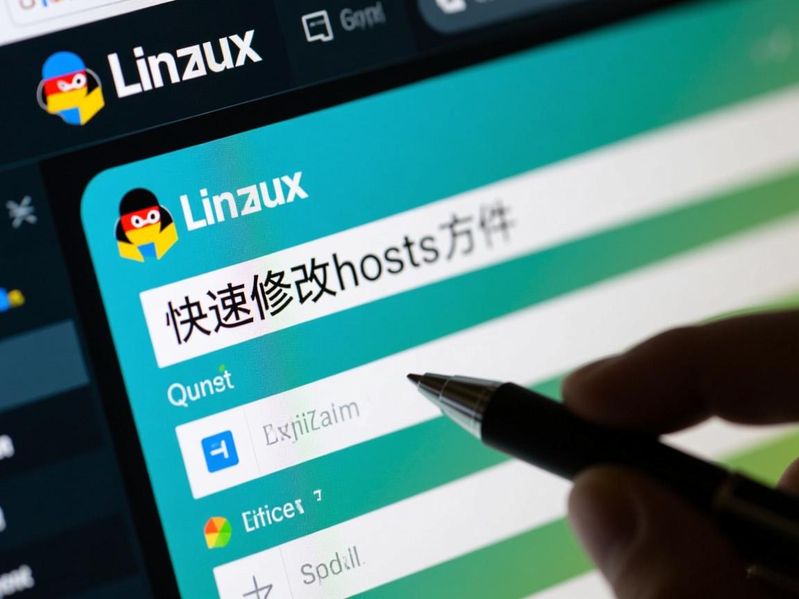 Linux如何快速修改hosts文件  第1张 Linux如何快速修改hosts文件  第1张