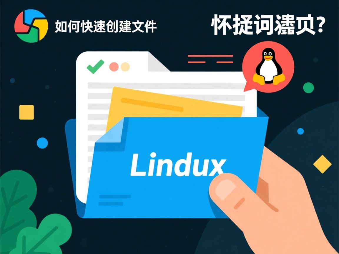Linux如何快速创建文件?  第2张 Linux如何快速创建文件?  第2张