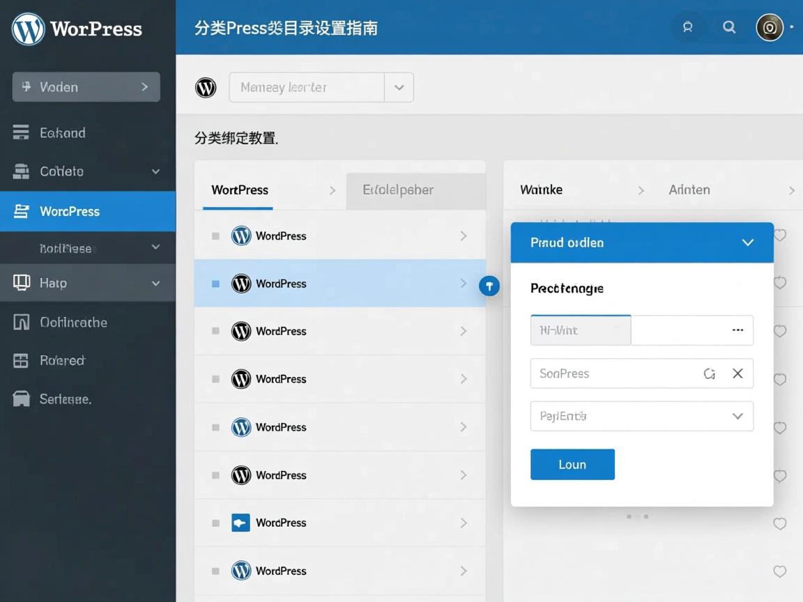 WordPress分类目录如何设置，WordPress如何绑定分类目录，WordPress分类目录绑定教程，WordPress分类目录设置指南  第2张