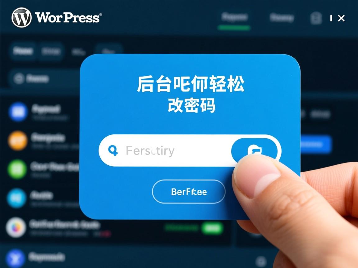 WordPress后台如何轻松改密码?  第1张 WordPress后台如何轻松改密码?  第1张