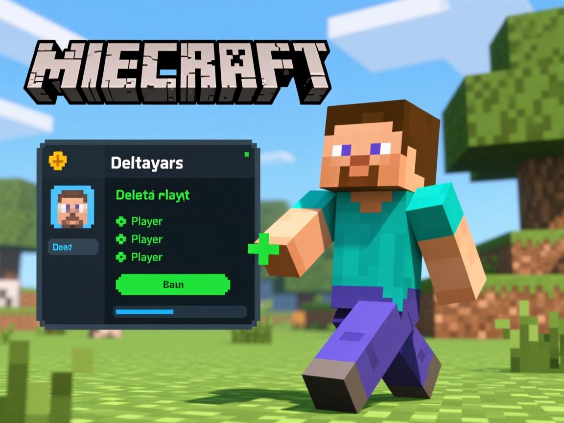 我的世界如何删除玩家数据?  第1张 我的世界如何删除玩家数据?  第1张