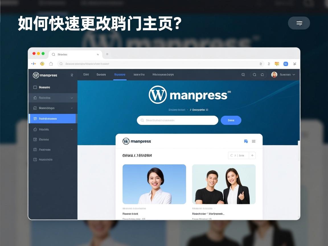 WordPress如何快速更改默认主页?  第2张 WordPress如何快速更改默认主页?  第2张