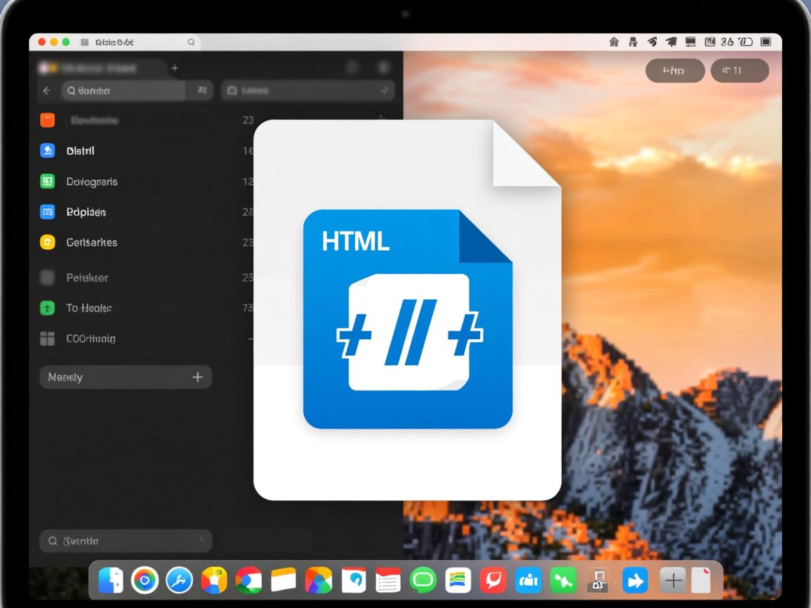 Mac怎么创建HTML文件?  第3张 Mac怎么创建HTML文件?  第3张