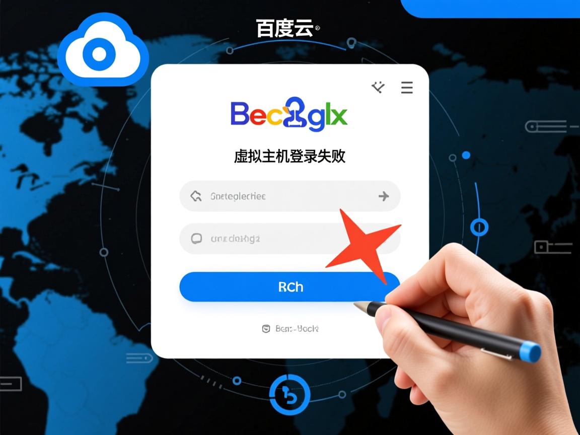 为什么百度云bch虚拟主机登录失败？  第2张