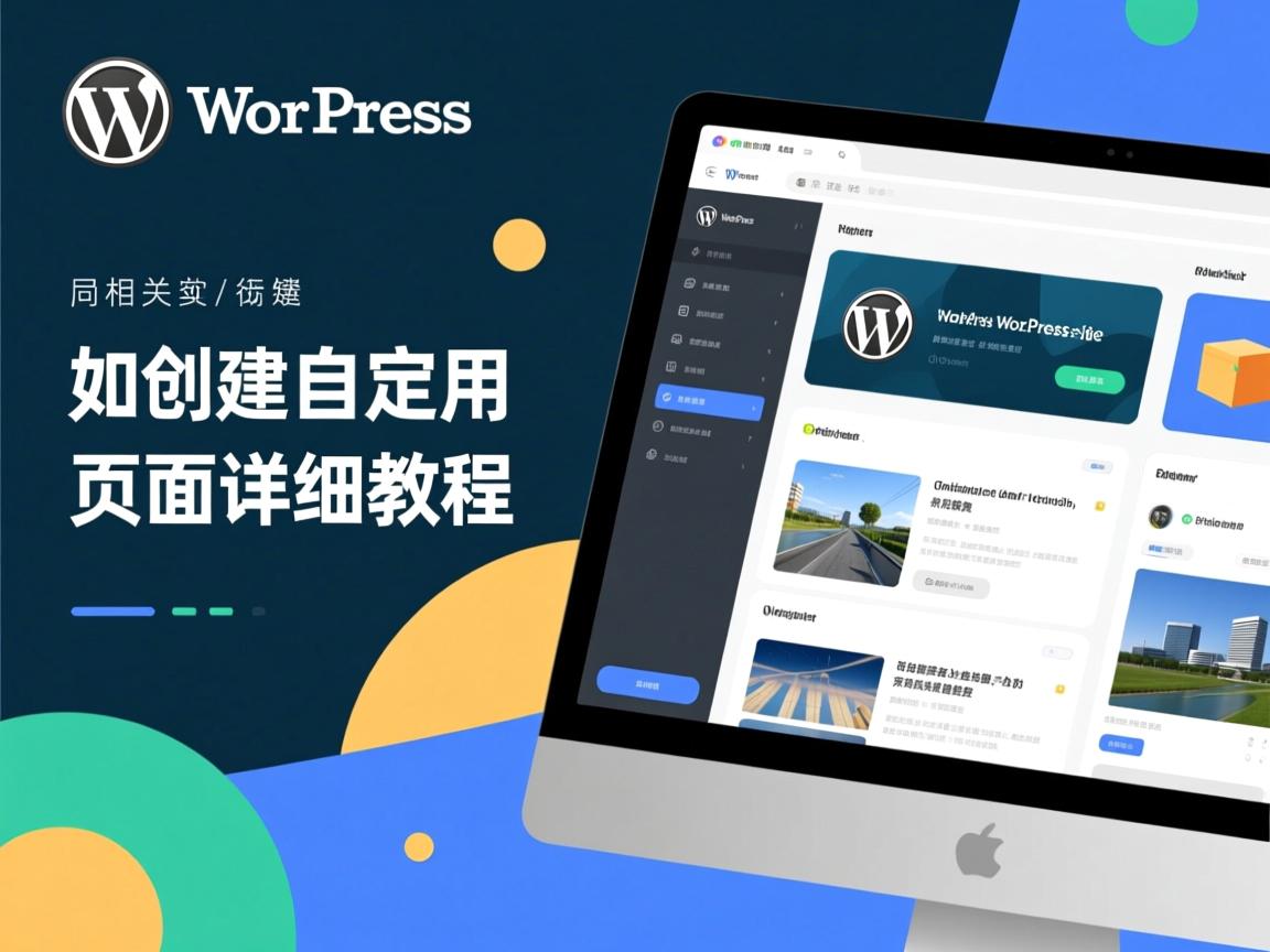 WordPress如何创建自定义页面详细教程  第1张