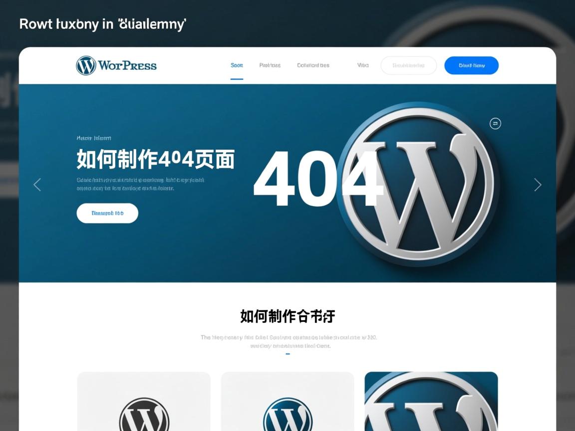 WordPress如何制作404页面  第2张 WordPress如何制作404页面  第2张