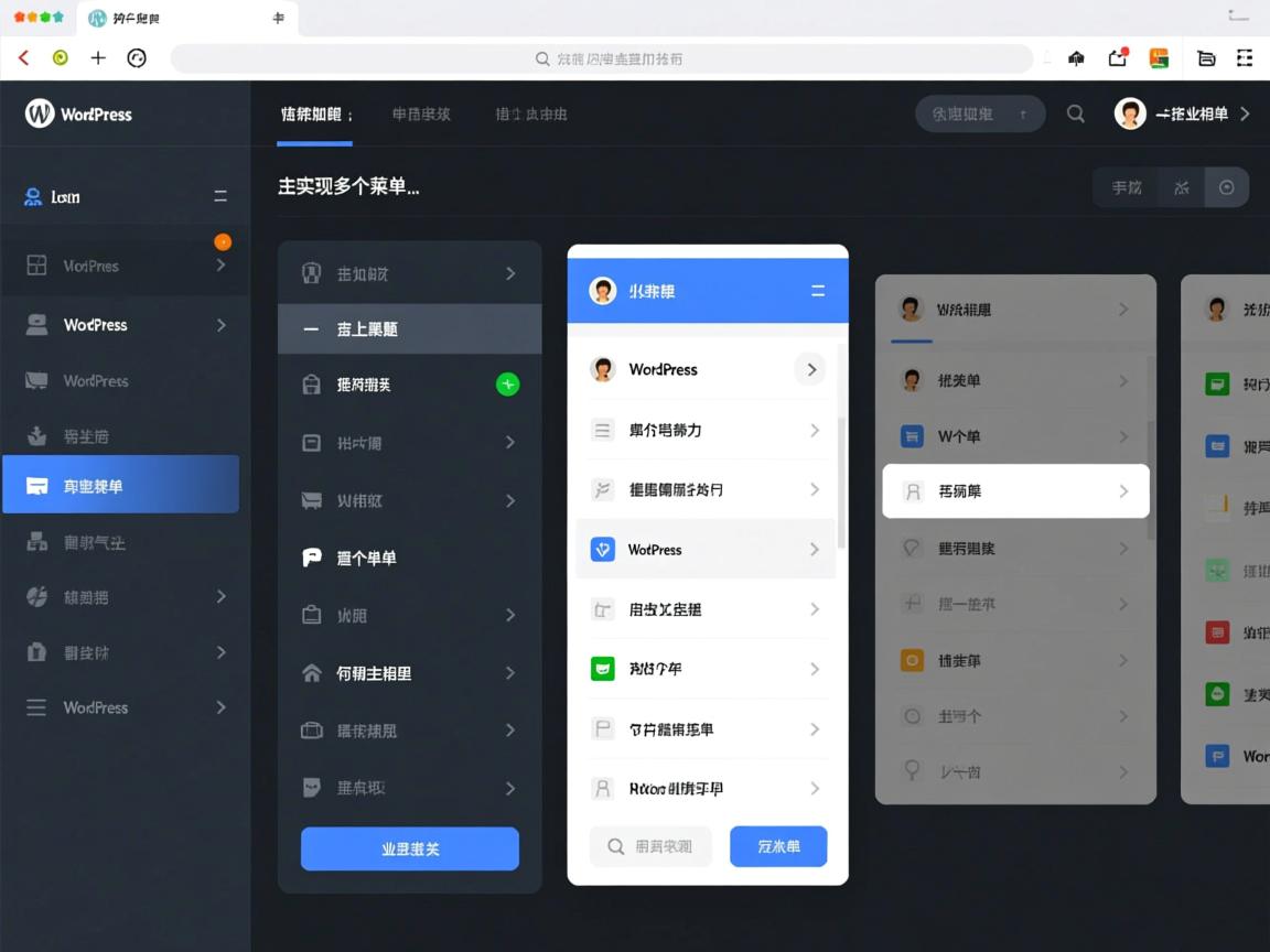 WordPress主题如何实现多个菜单?  第1张 WordPress主题如何实现多个菜单?  第1张
