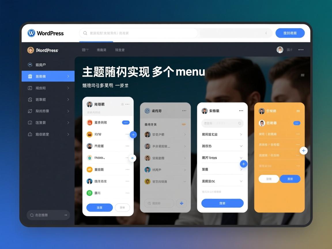 WordPress主题如何实现多个菜单?  第3张 WordPress主题如何实现多个菜单?  第3张