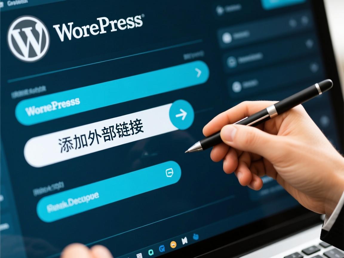 WordPress如何添加外部链接?  第2张 WordPress如何添加外部链接?  第2张