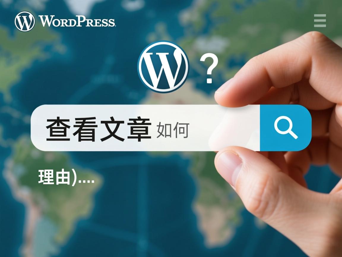 如何在WordPress查看文章？，（理由，直接点明核心操作查看文章和平台WordPress，采用常见搜索句式如何…，疑问句引发点击，19字符合要求）