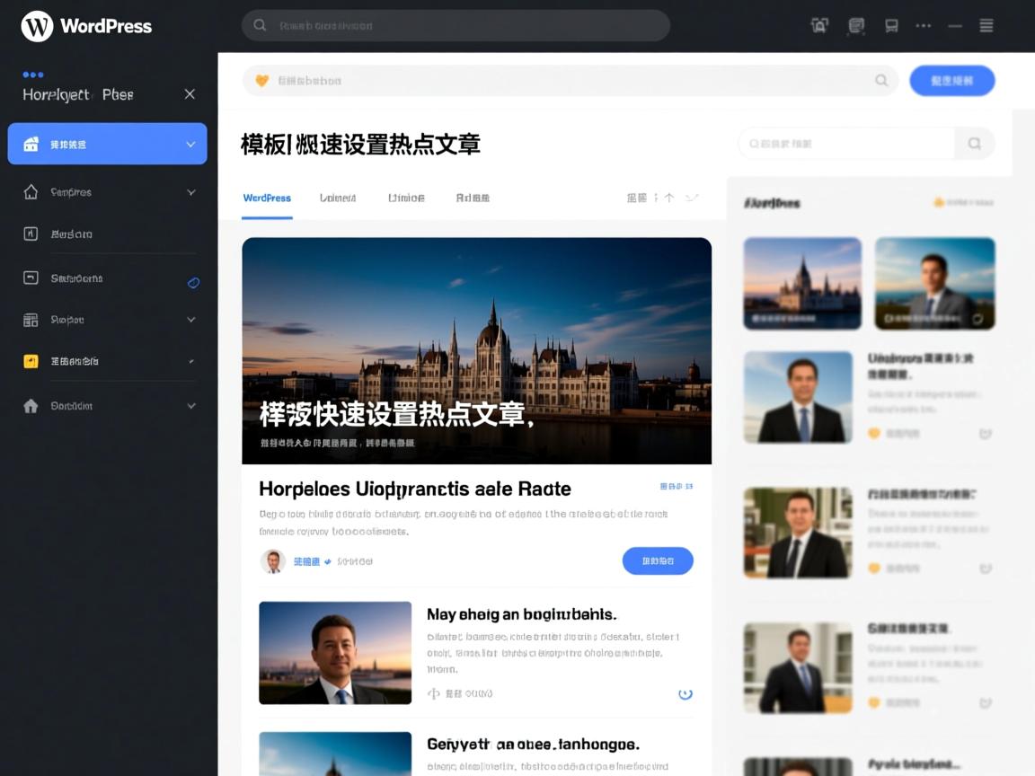 WordPress模板如何快速设置热点文章？  第1张