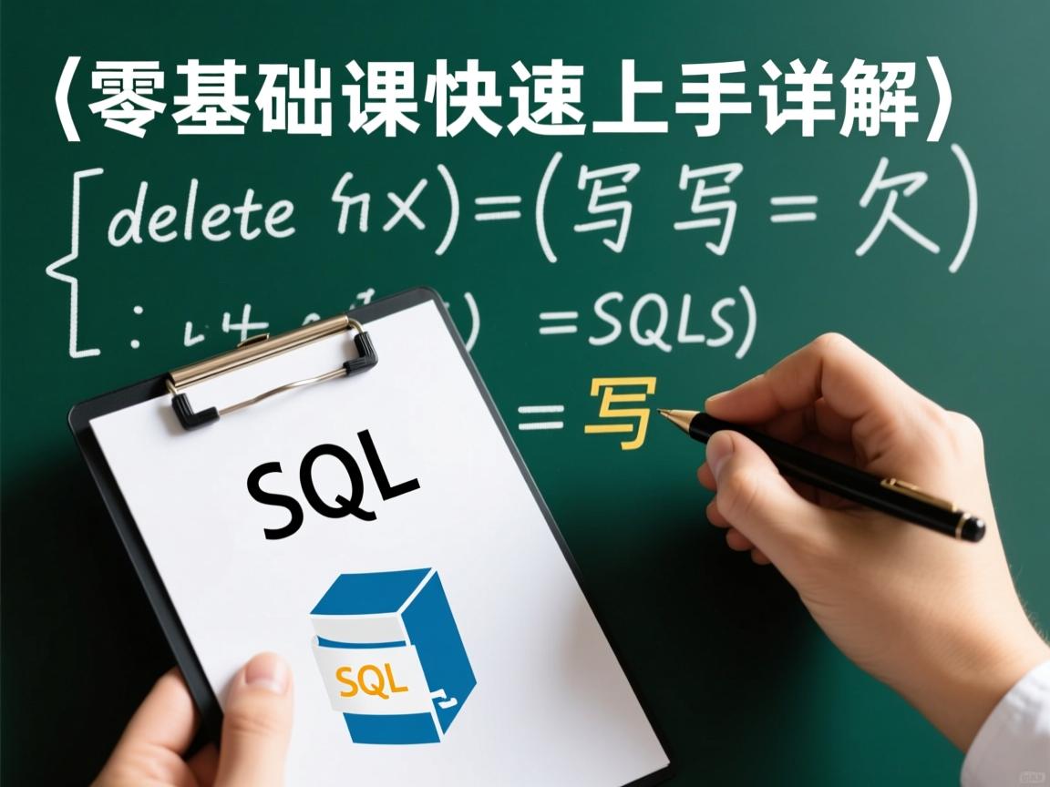 SQL delete语句如何写?零基础快速上手详解  第3张 SQL delete语句如何写?零基础快速上手详解  第3张