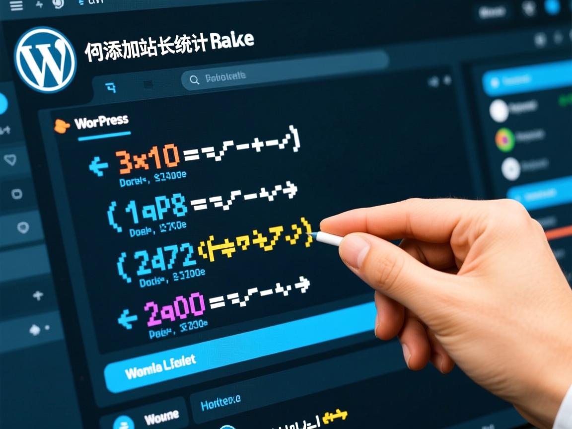 WordPress如何添加站长统计代码  第1张 WordPress如何添加站长统计代码  第1张
