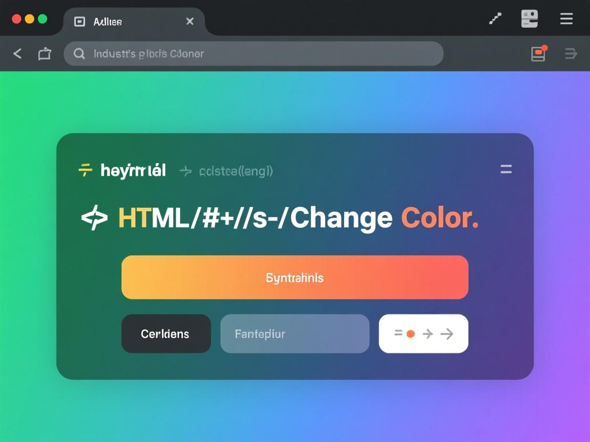 如何在HTML中改变内容颜色?  第3张 如何在HTML中改变内容颜色?  第3张