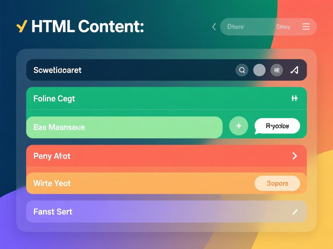 如何设置HTML内容颜色？  第2张