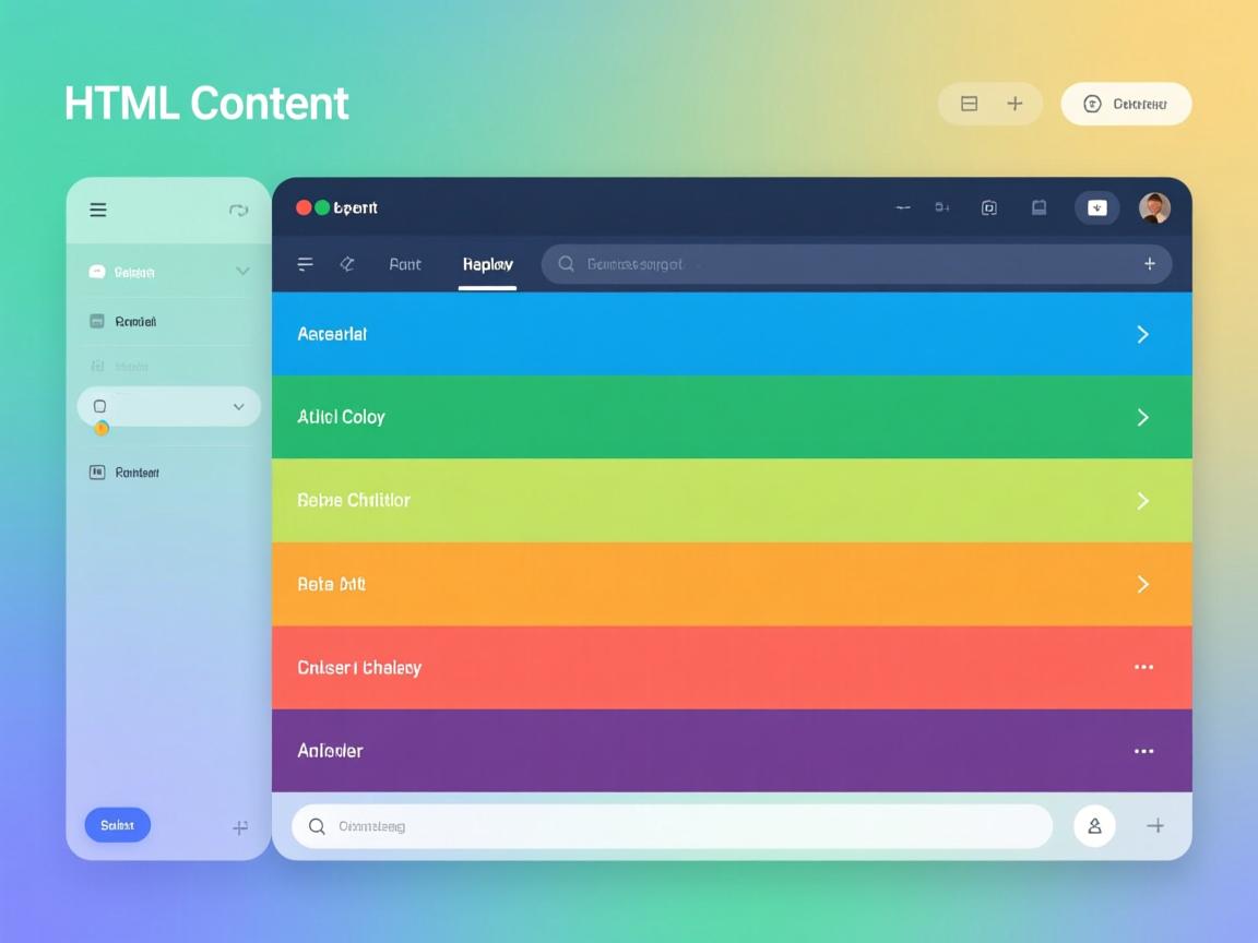 如何设置HTML内容颜色?
