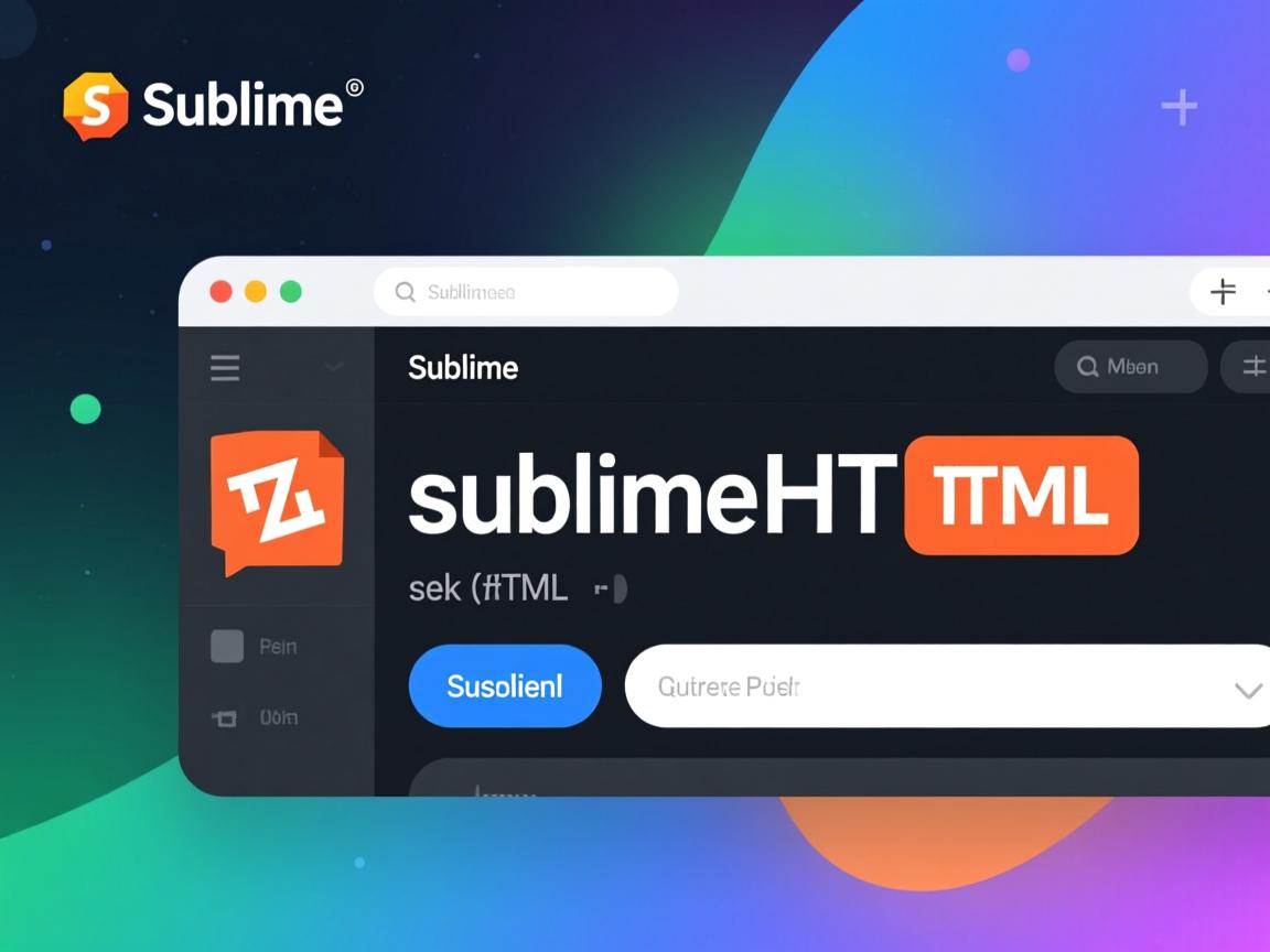 Sublime怎么新建HTML文件?  第2张 Sublime怎么新建HTML文件?  第2张