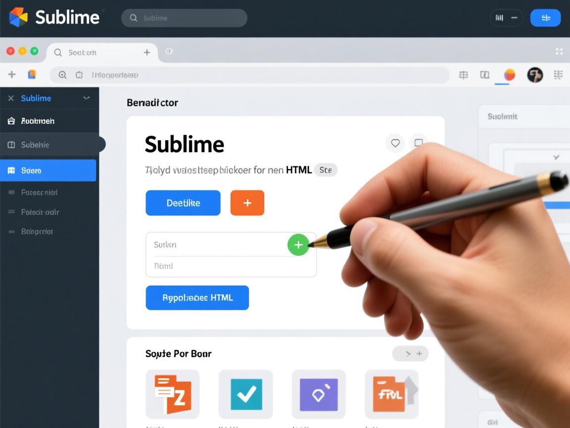 Sublime怎样快速新建HTML文件?详细步骤  第1张 Sublime怎样快速新建HTML文件?详细步骤  第1张