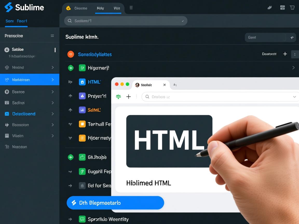 Sublime怎样快速新建HTML文件?详细步骤  第2张 Sublime怎样快速新建HTML文件?详细步骤  第2张