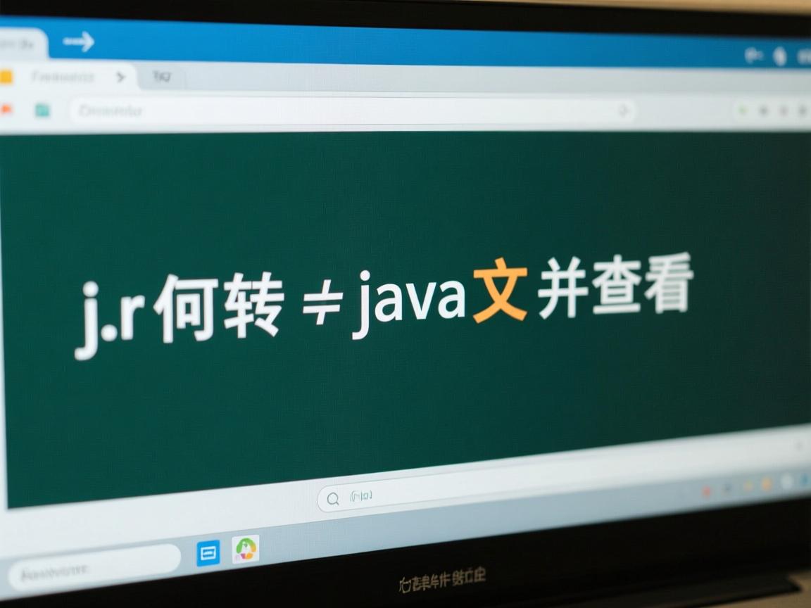 jar如何转为java文件并查看  第1张 jar如何转为java文件并查看  第1张