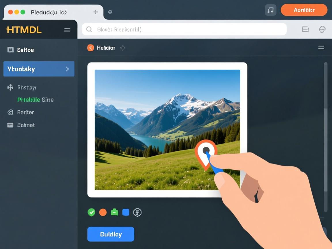 如何在HTML中定位图片?