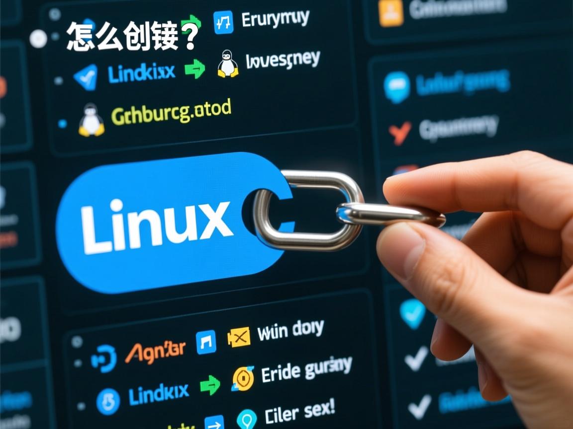 Linux怎么创建软链接命令?  第1张 Linux怎么创建软链接命令?  第1张