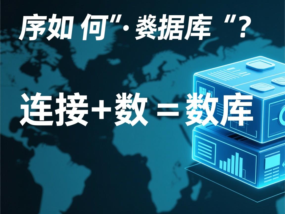 程序如何连接数据库？